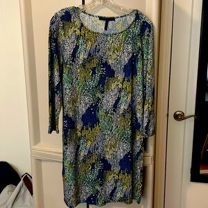 Colorful lightweight BCBG dress